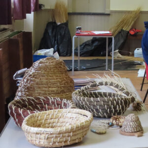 Alternative view of Making coiled bowls and baskets
