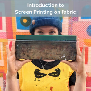 Introduction to Screen Printing on fabric